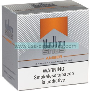 Marlboro Snus Amber Smokeless Tobacco